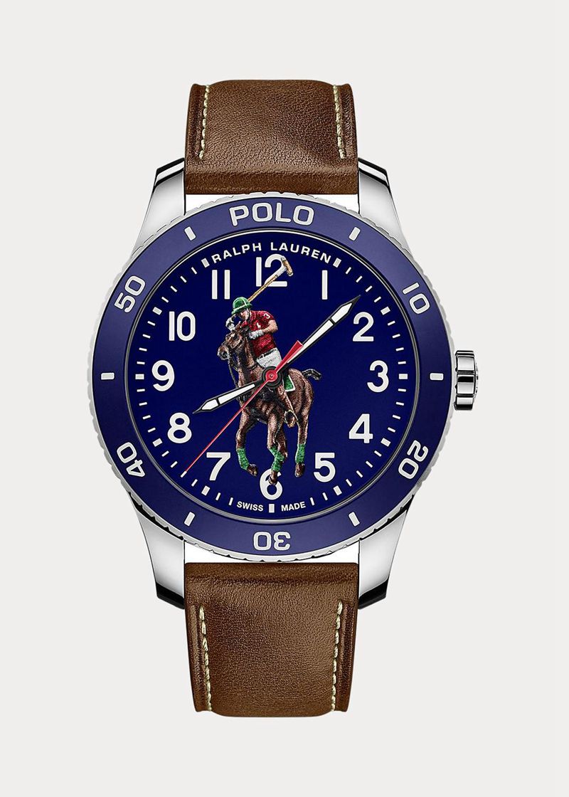 ポロ ラルフ ローレン 時計 レディース 青 Polo Watch Blue Dial RCQLS9430